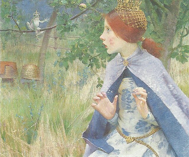 Królewicz zaklęty w żabę