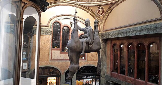 rzeźba szalonego konia