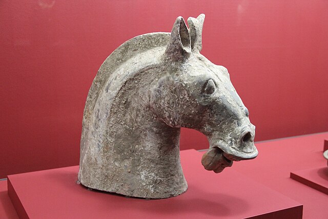 rzeźba szalonego konia