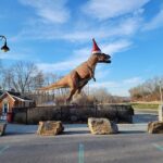 świąteczne dinozaury