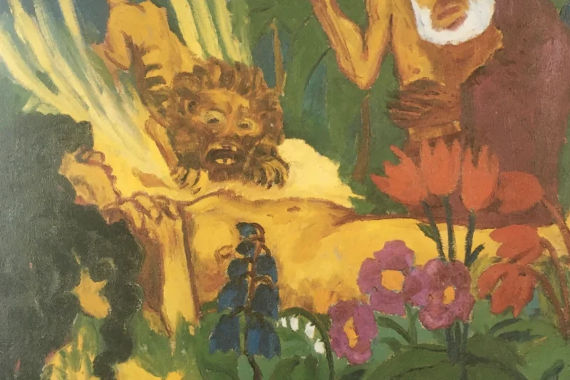 Emil Nolde – „Maria Egipcjanka” i lew