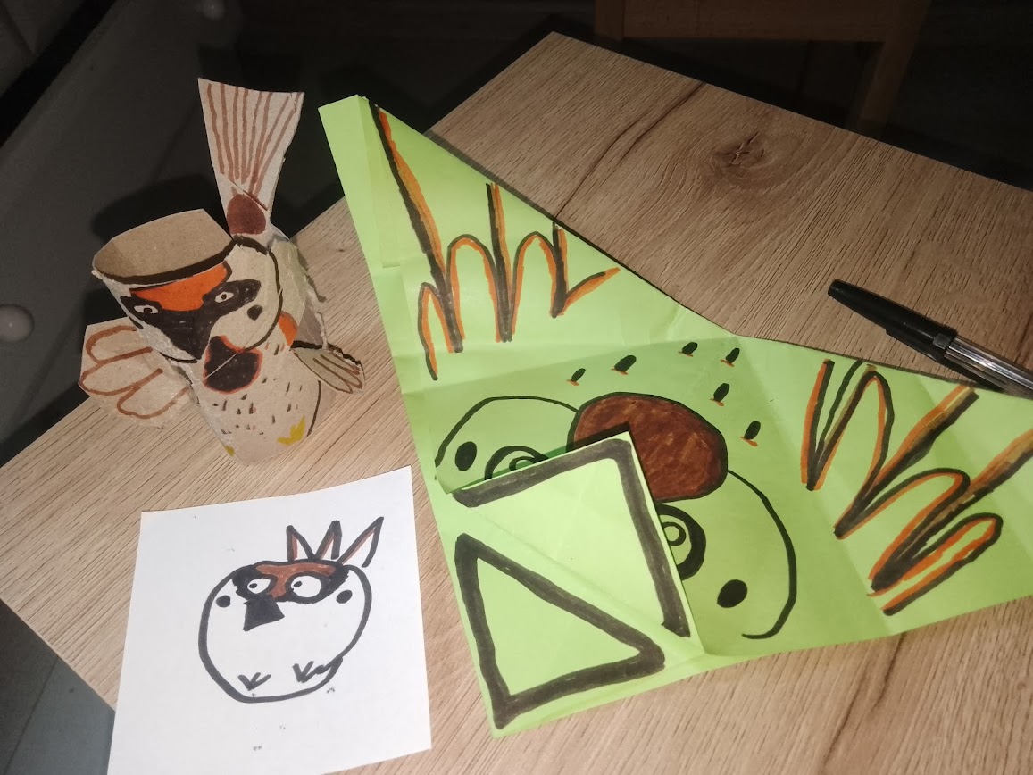 prace na dzień wróbla – inspiracja