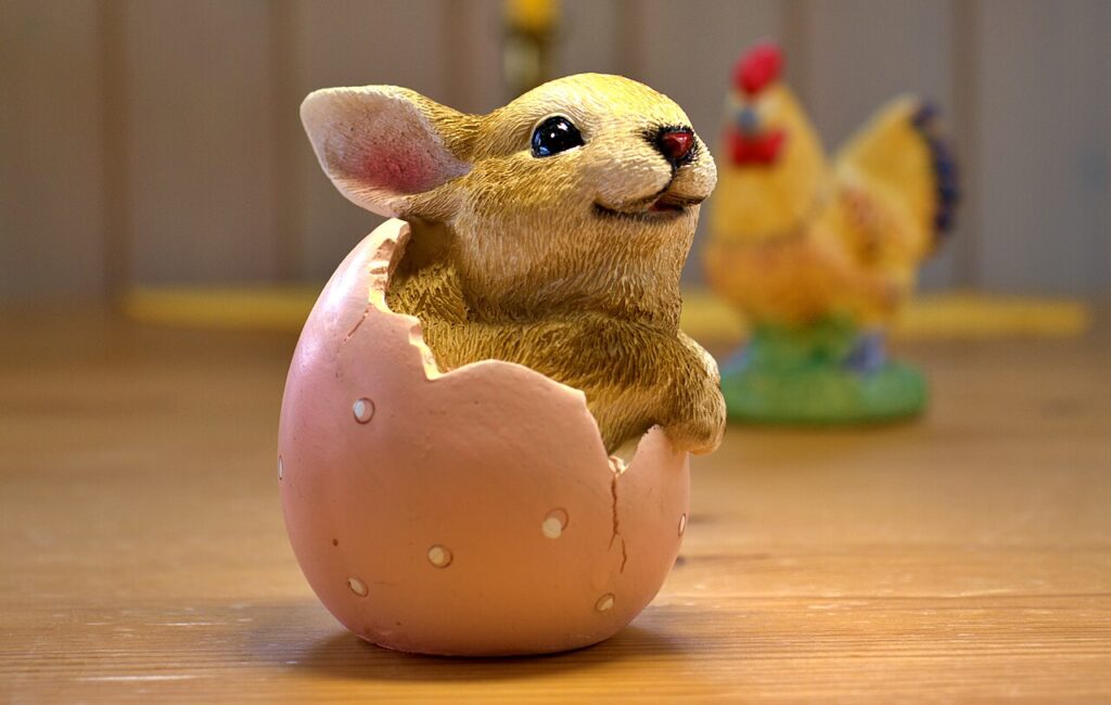 zajączek wielkanocny dekoracja