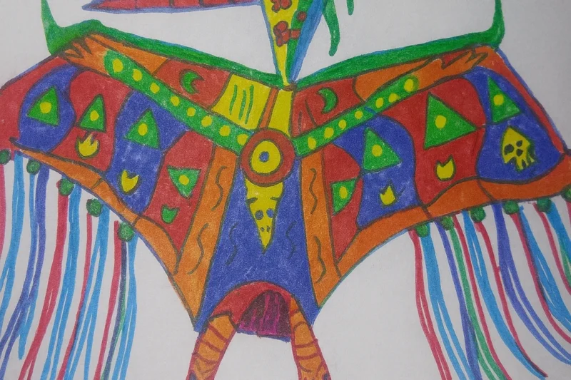 Jak namalować pterodaktyla