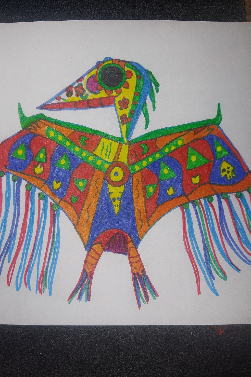 rysunek pterodaktyla