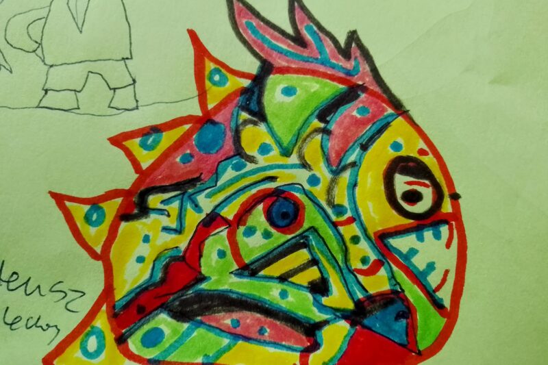 Jak namalować rybę?