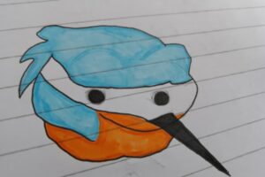 Jak narysować zimorodka